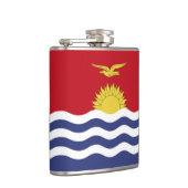 vlag van Kiribati Heupfles (Rechts)