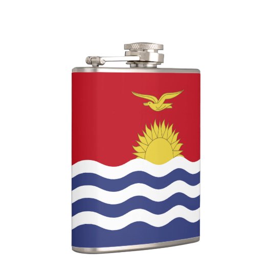 vlag van Kiribati Heupfles (Rechts)