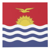 vlag van Kiribati Kubus (Rechts)