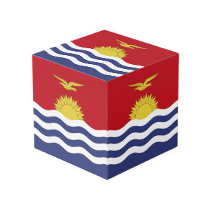vlag van Kiribati Kubus