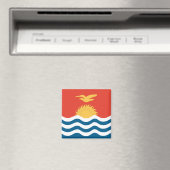 Vlag van Kiribati Magneet (Insitu (Vaatwasser))