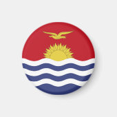 vlag van Kiribati Magneet (Voorkant)