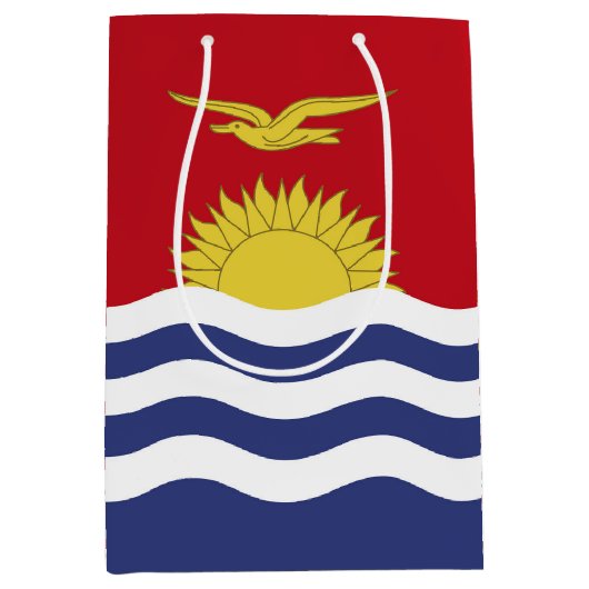 vlag van Kiribati Medium Cadeauzakje (Voorkant)
