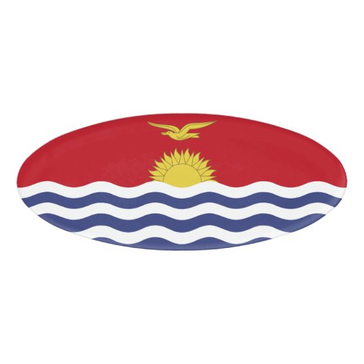 vlag van Kiribati Naambadge (Voorkant)