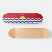 vlag van Kiribati Persoonlijk Skateboard (Horizontaal)