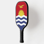 vlag van Kiribati Pickleball Paddle (Links)