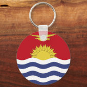 vlag van Kiribati Sleutelhanger (Voorkant)