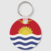 vlag van Kiribati Sleutelhanger (Achterkant)