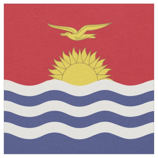 vlag van Kiribati Stof (Close Up)