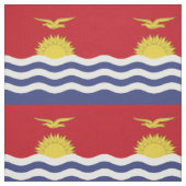 vlag van Kiribati Stof (Swatch)