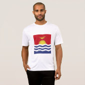vlag van Kiribati T-shirt (Voorkant volledig)