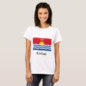 Vlag van Kiribati T-shirt (Voorkant volledig)