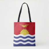 vlag van Kiribati Tote Bag (Voorkant)