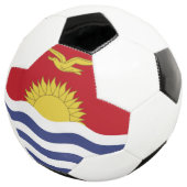vlag van Kiribati Voetbal (Drie kwart)