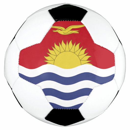 vlag van Kiribati Voetbal (Voorkant)