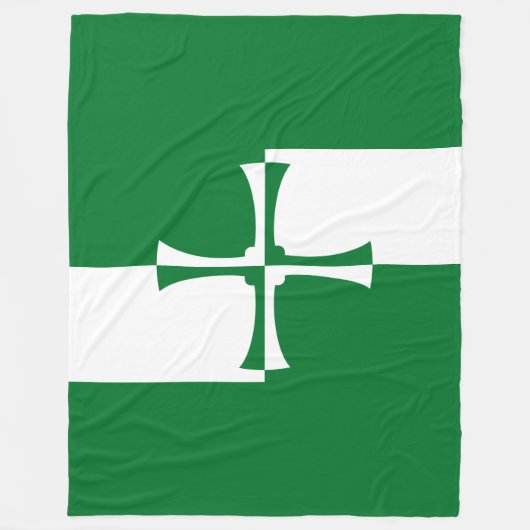 Vlag van Kirkcudbrightshire Fleece Blanket Deken (Voorkant)
