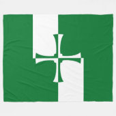 Vlag van Kirkcudbrightshire Fleece Blanket Deken (Voorkant (Horizontaal))