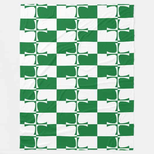 Vlag van Kirkcudbrightshire Fleece Blanket Deken (Voorkant)