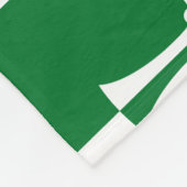 Vlag van Kirkcudbrightshire Fleece Blanket Deken (Hoek)
