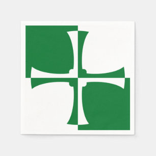 Vlag van Kirkcudbrightshire Paper Napkins Servet