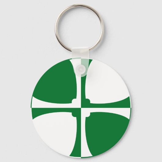 Vlag van Kirkcudbrightshire sleutelhanger (Voorkant)
