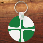 Vlag van Kirkcudbrightshire sleutelhanger (Voorkant)