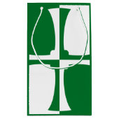 Vlag van Kirkcudbrightshire Small Gift Bag Klein Cadeauzakje (Achterkant)