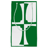 Vlag van Kirkcudbrightshire Small Gift Bag Klein Cadeauzakje (Voorkant)