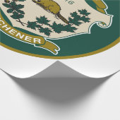 Vlag van Kitchener (Ontario, Canada) Cadeaupapier (Hoek)