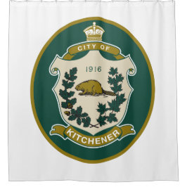 Vlag van Kitchener (Ontario, Canada) Douchegordijn