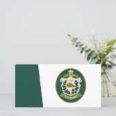 Vlag van Kitchener (Ontario, Canada) Kaart (Staand voorkant)