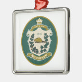 Vlag van Kitchener (Ontario, Canada) Metalen Ornament (Links)