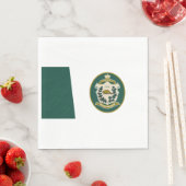 Vlag van Kitchener (Ontario, Canada) Servet (Insitu)