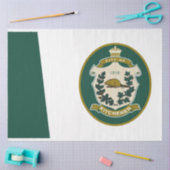 Vlag van Kitchener (Ontario, Canada) Tissuepapier (Craft)