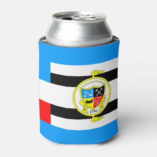 Vlag van Knoxville, Tennessee Blikjeskoeler (Blikje Voorkant)