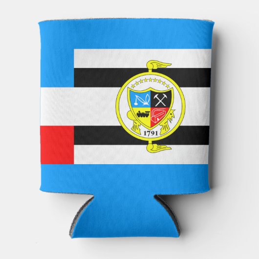 Vlag van Knoxville, Tennessee Blikjeskoeler (Voorkant)