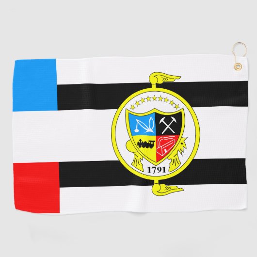 Vlag van Knoxville, Tennessee Golfhanddoek (Horizontaal)