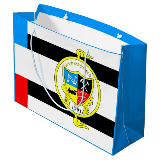 Vlag van Knoxville, Tennessee Groot Cadeauzakje (Achterkant Gekanteld)