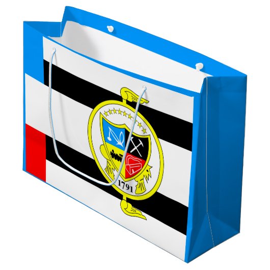 Vlag van Knoxville, Tennessee Groot Cadeauzakje (Voorkant Gekanteld)