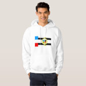 Vlag van Knoxville, Tennessee Hoodie (Voorkant volledig)