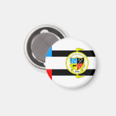 Vlag van Knoxville, Tennessee Magneet (Voorkant / Achterkant)