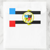 Vlag van Knoxville, Tennessee Rechthoekige Sticker (Tas)