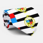 Vlag van Knoxville, Tennessee Stropdas (Opgerold)