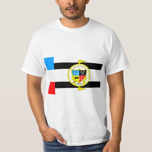 Vlag van Knoxville, Tennessee T-shirt (Voorkant)