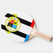 Vlag van Knoxville, Tennessee Tafeltennisbatje (Zijkant)