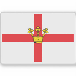 Vlag van Koblenz, Duitsland Sticker