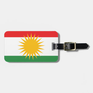 Vlag van Koerdistan (Alay Kurdistan of Alaya Rengî Bagagelabel