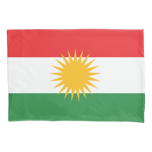 Vlag van Koerdistan Kussensloop (Voorkant)