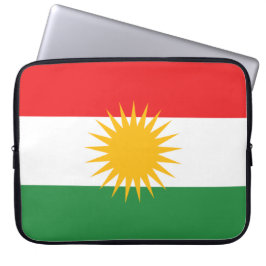 Vlag van Koerdistan Laptop Sleeve