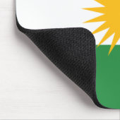 Vlag van Koerdistan Muismat (Hoek)